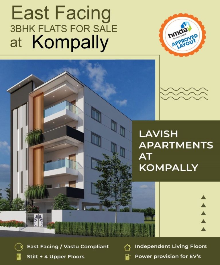 3BHK East Facing Kompally